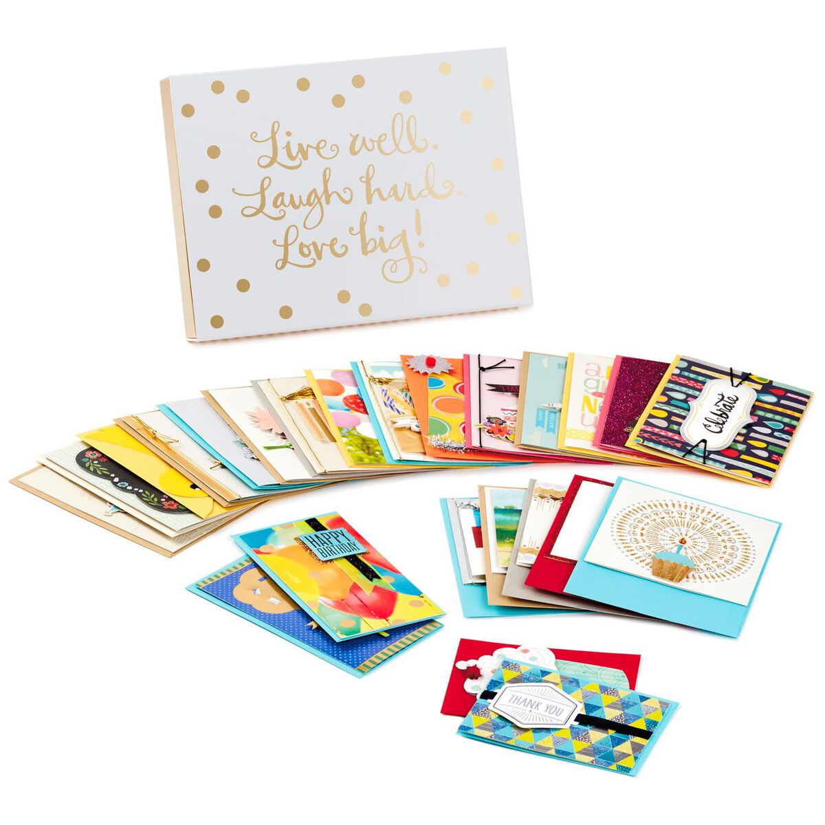 Assorted Everyday Cards, Box of 24 Greeting Cards Hallmark