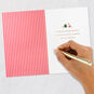 Tropical Santa with Flamingo Christmas Card Signing card image number 7