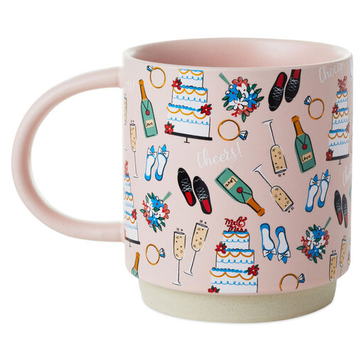 Cheers! Engagement Mug, 16 oz., 