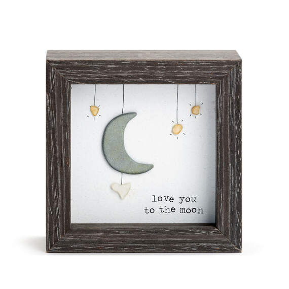 Demdaco Love You to the Moon Shadow Box, , large image number 1