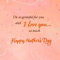 Grateful for You and Love You So Much Romantic Mother's Day Card, , large image number 2