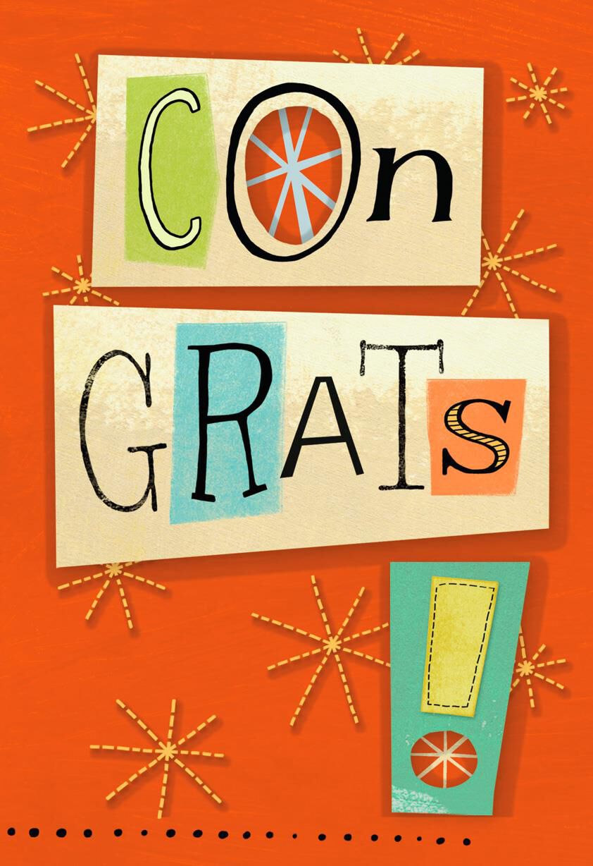Amazing, But Not Surprising Congratulations Card