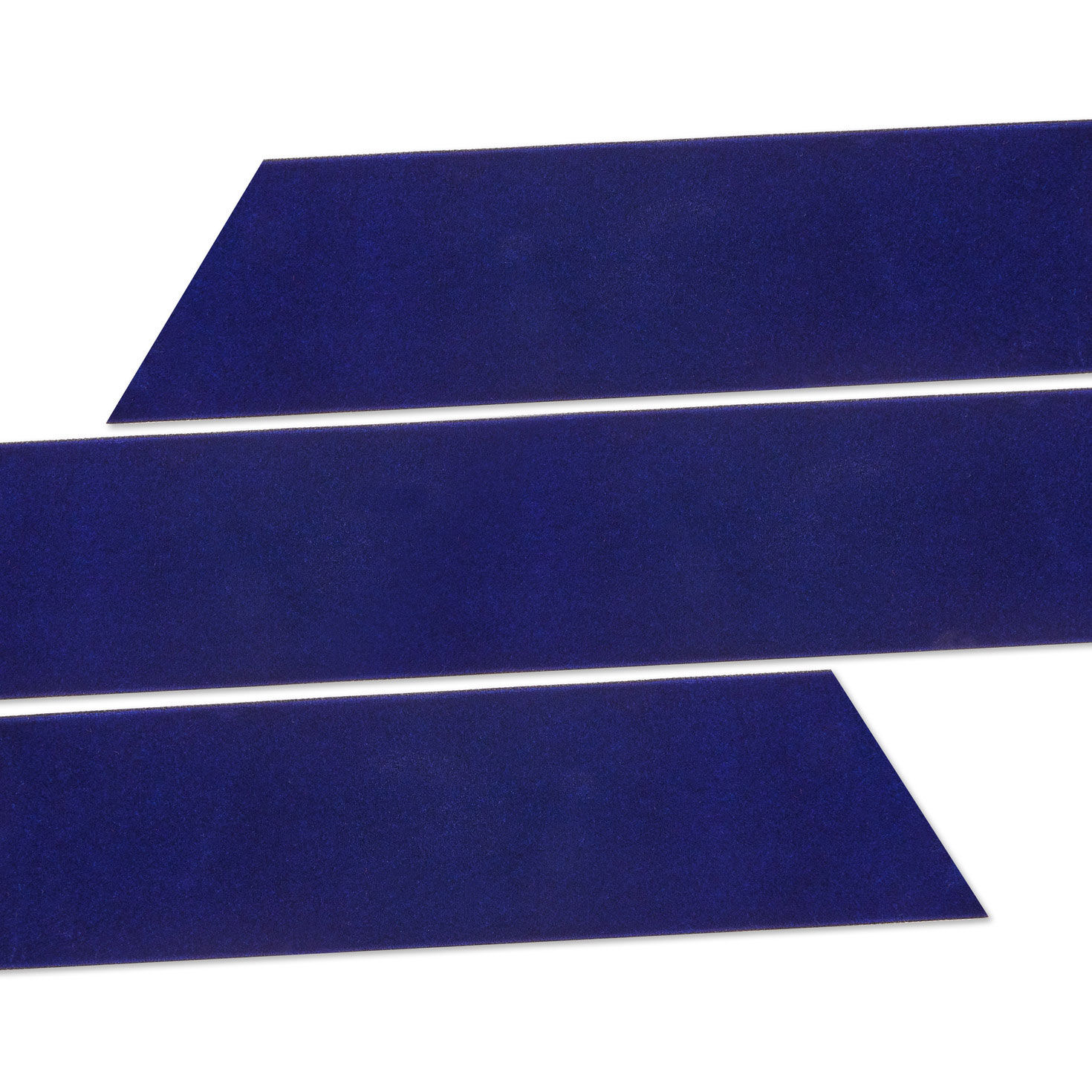 1.5" Navy Blue Velvet Ribbon, 15', Navy Blue, large image number 4
