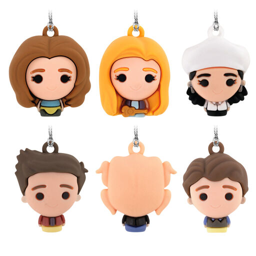 Mini Friends Shatterproof Hallmark Ornaments, Set of 6, 