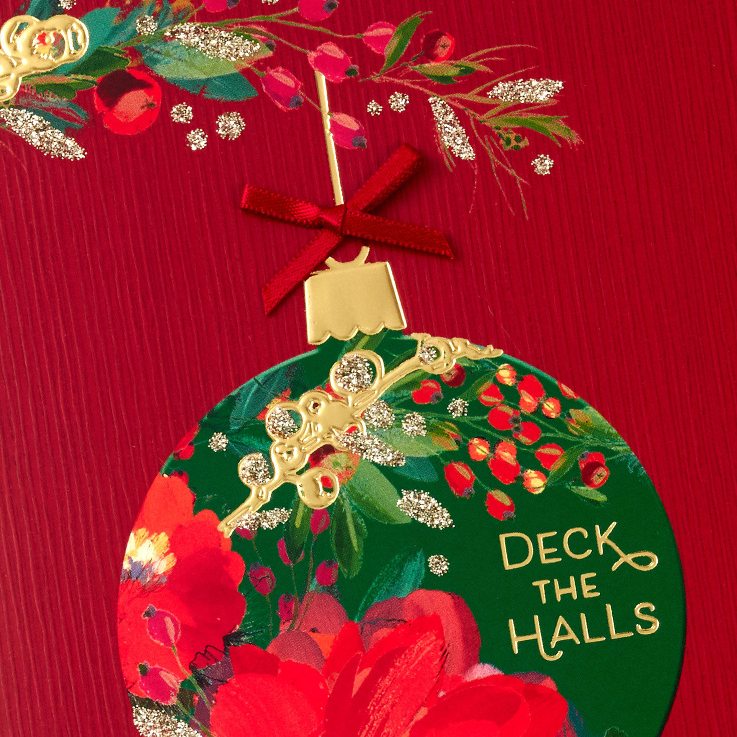 Floral Ornament on Red Boxed Christmas Cards, Pack of 12 for only USD 20.49 | Hallmark