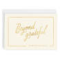 Personalized Beyond Grateful Thank-You Card, , large image number 1