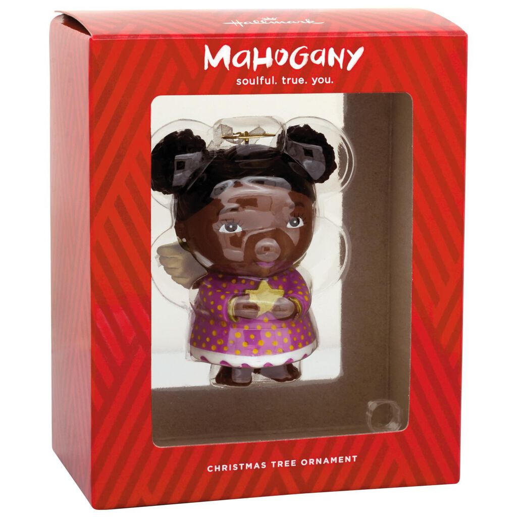 mahogany angel hallmark ornament specialty ornaments hallmark