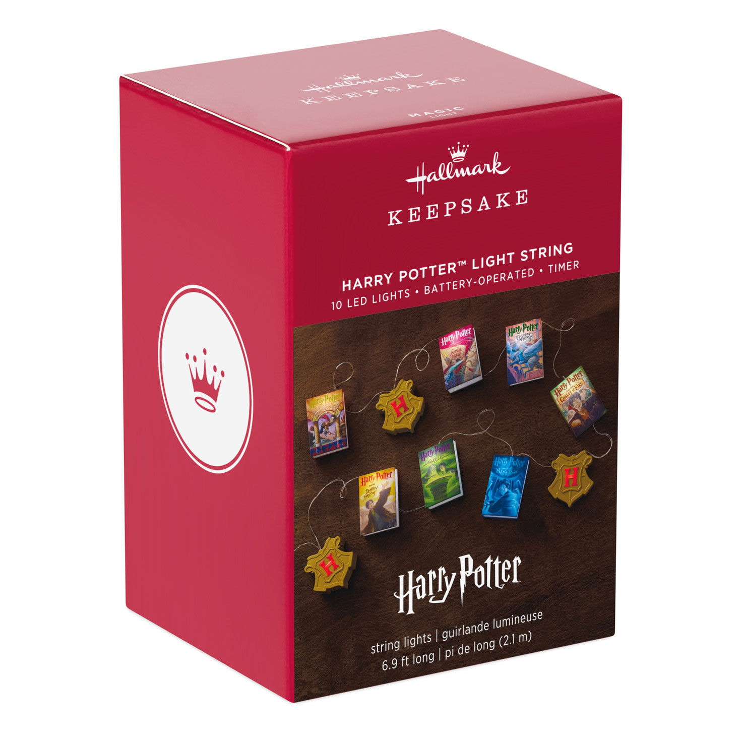 Harry Potter Books Keepsake String Lights package front image number 6
