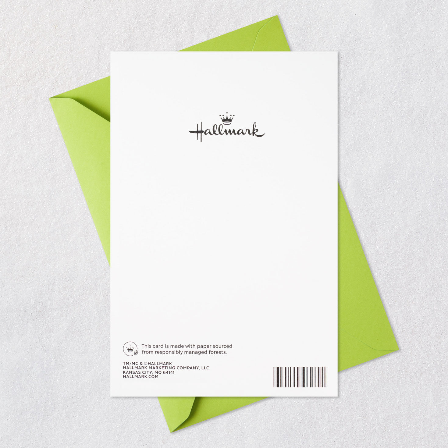 Ivy and Diploma on Column College Graduation Card Card Back with Envelope image number 7