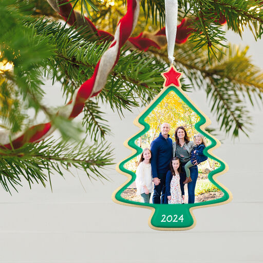Sweet Memories Sugar Cookie Tree Personalized Full Photo & Text Ornament, 
