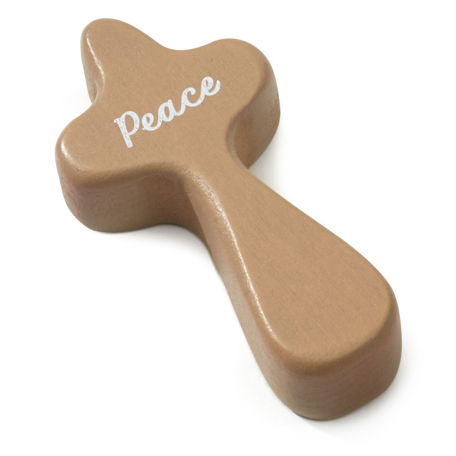 Peace Mini Comfort Cross, 2.25"