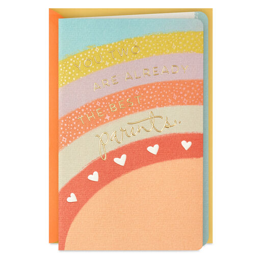 You Two Are Already the Best Parents New Baby Card, 