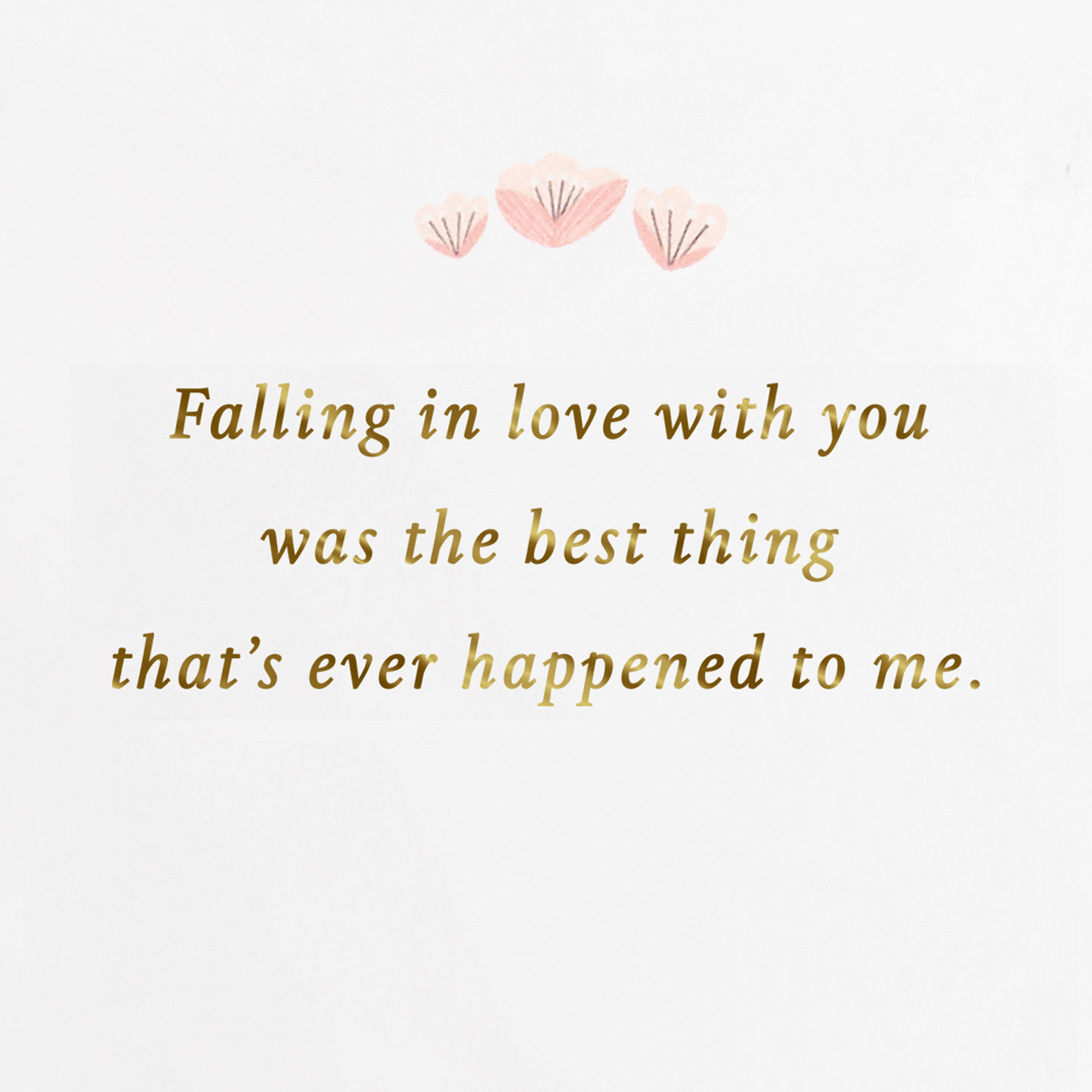 Hand-Tied Flower Bouquet Romantic Anniversary Card  image number 2