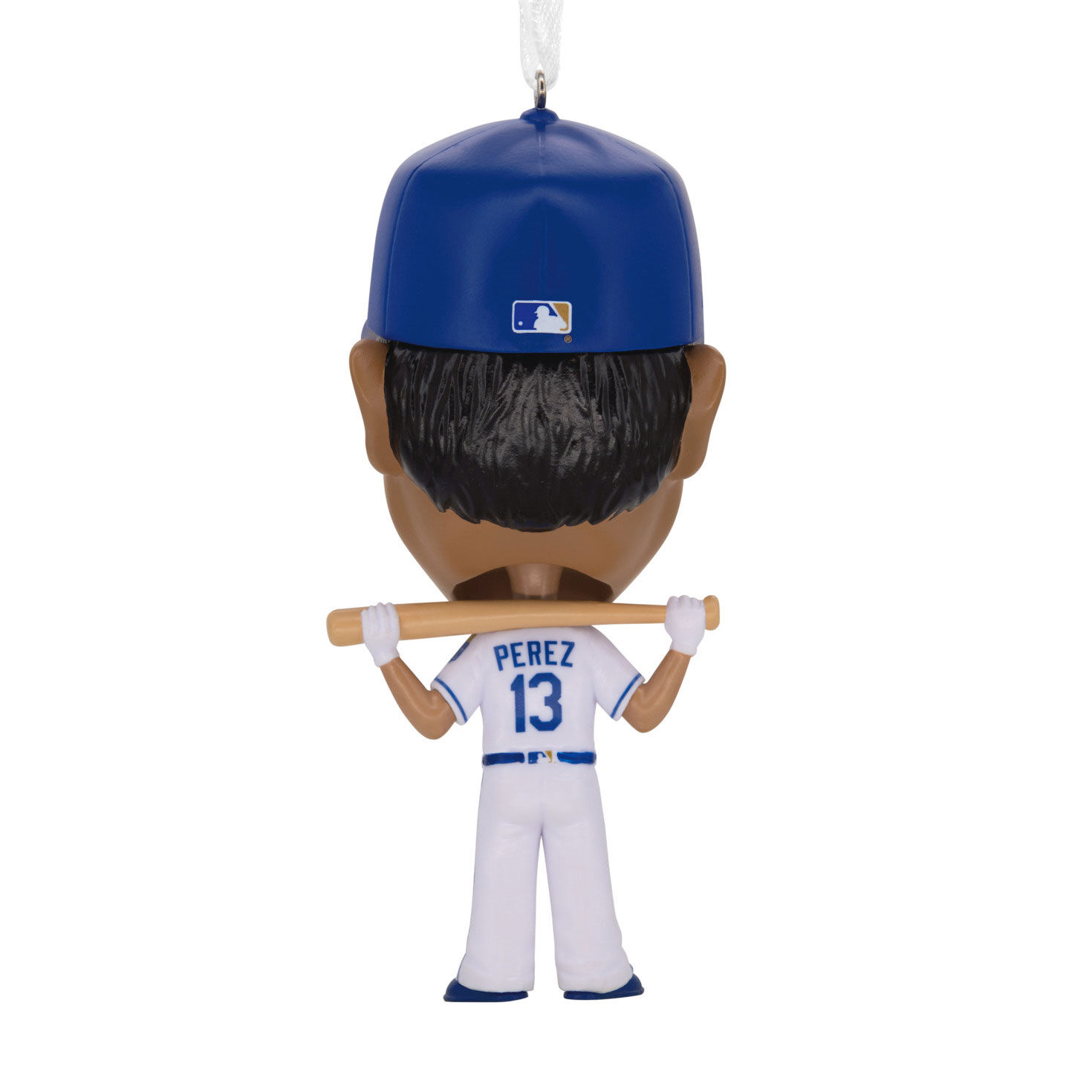 Royals Salvy Bobblehead Christmas Ornament Back image number 4