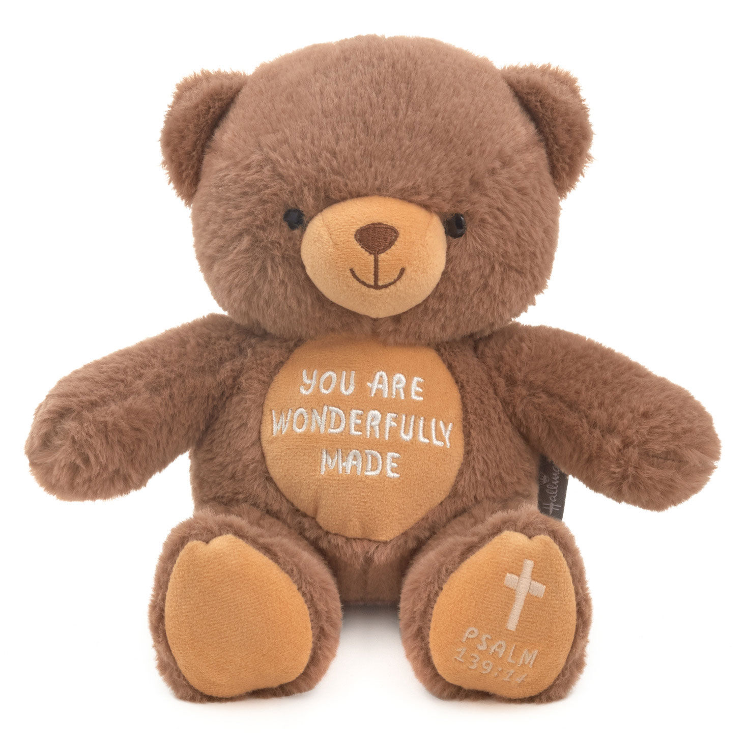 You Are Wonderfully Made Teddy Bear Plush, 8"