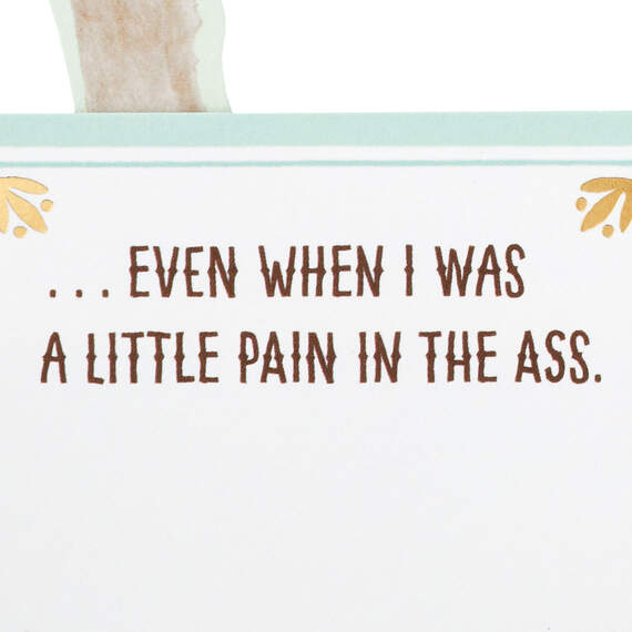 Little Pain In the Ass Funny 3D Pop-Up Card for Parent, , large image number 2