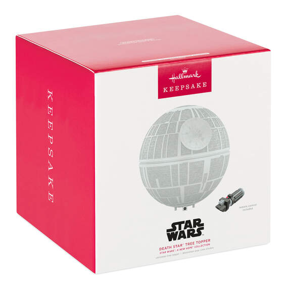 Star Wars: A New Hope™ Collection Death Star™ Musical Tree Topper With Light, , large image number 4