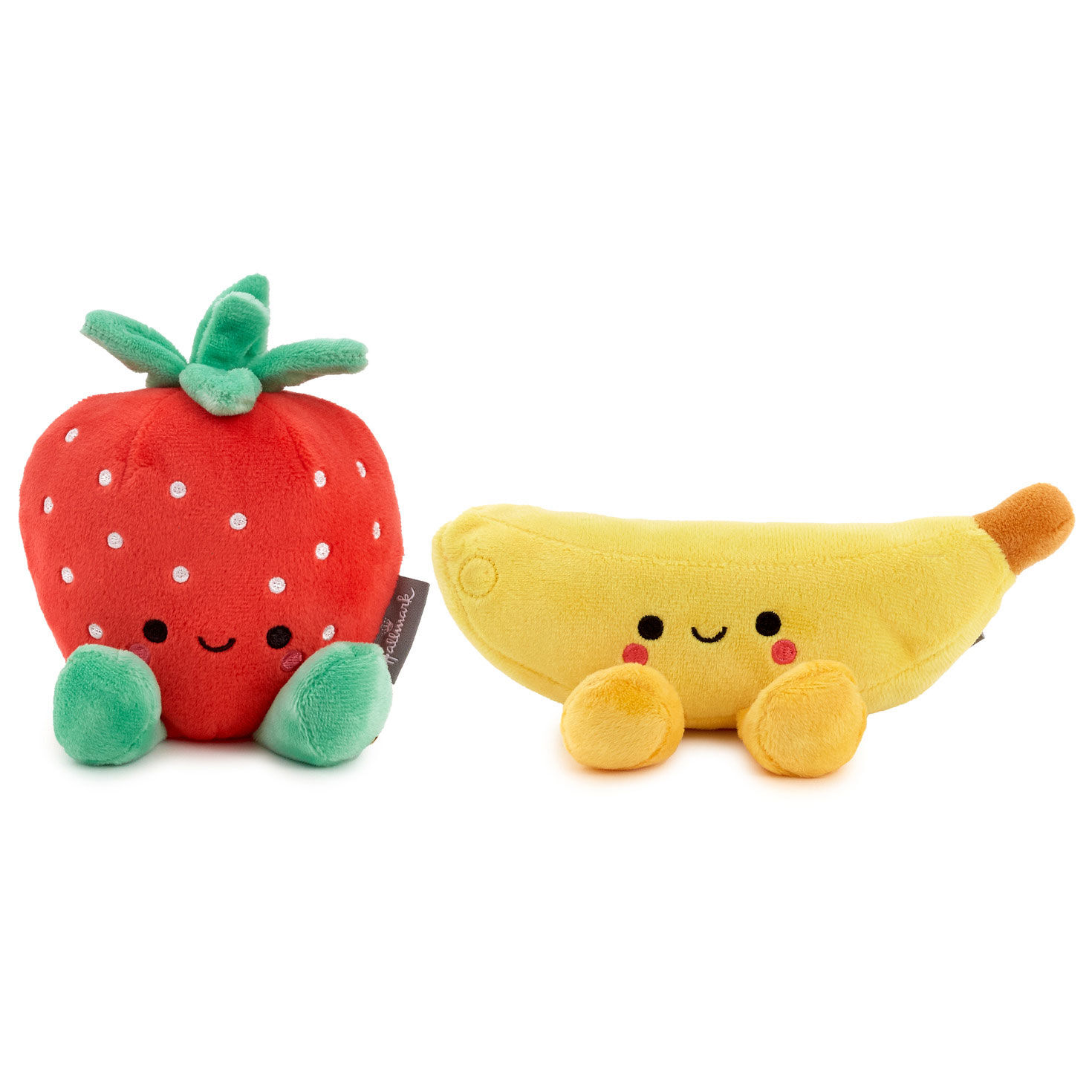 Better Together Strawberry and Banana Magnetic Plush Pair, 5.5", , large image number 3