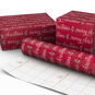 Cinnamon-Scented Merry Christmas on Red Gift Wrap Wrapped pkg image number 2
