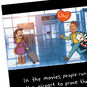 Running Through Airport Funny Love Card Card Front Detail image number 4