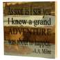 Grand Adventure Rustic Wood Sign, 12x12, , large image number 1