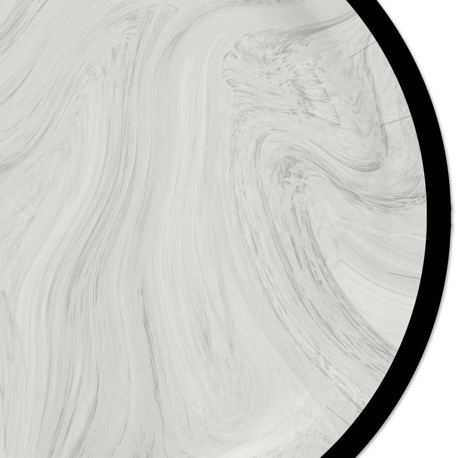 Gray and White Marbled Dessert Plates, Set of 8, , large image number 4