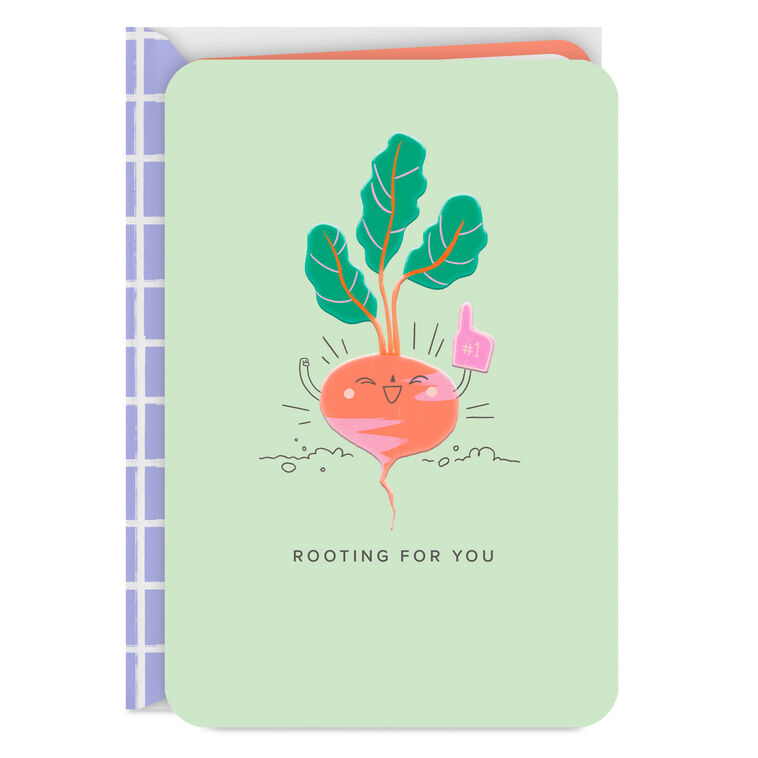 Always Rooting for You Encouragement Card