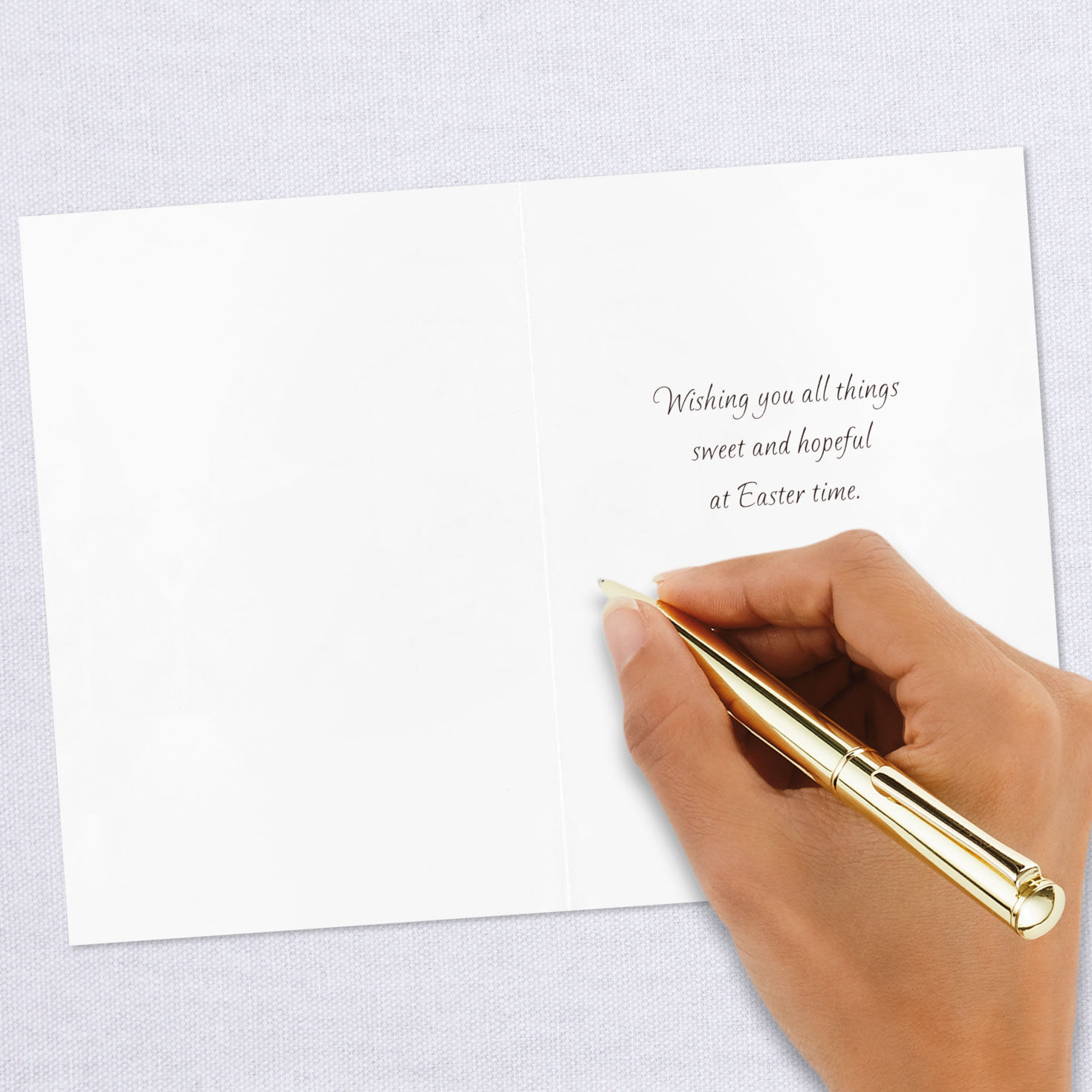 Marjolein Bastin Tulips and Bunny Assorted Easter Cards, Pack of 6, , large image number 5