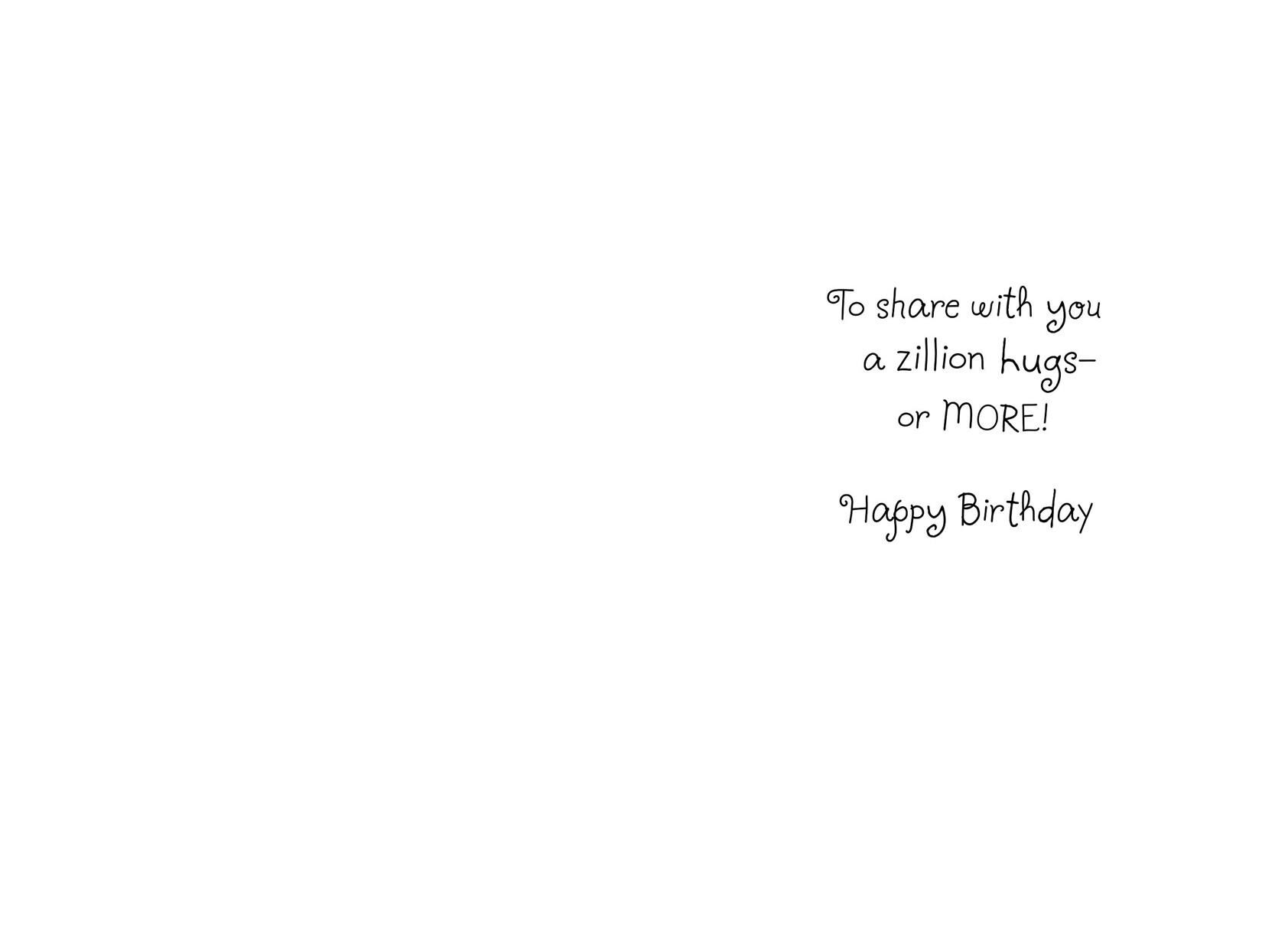 Sweet Hugging Bears Birthday Card for Mom