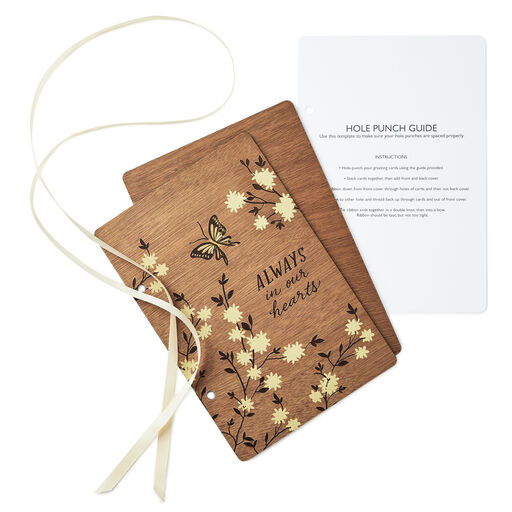 Always in Our Hearts Memorial Card Keeper, 