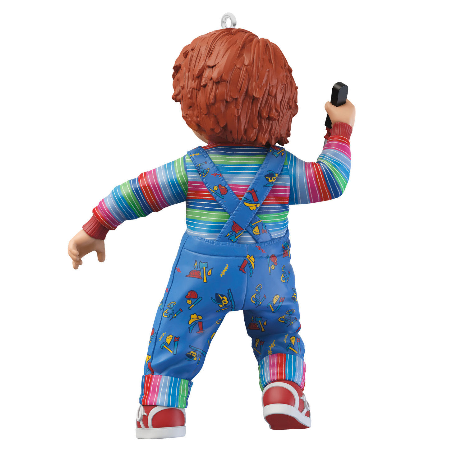 Child's Play Chucky With Knife Keepsake Ornament Back image number 6