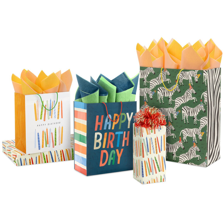 Party Animals Gift Wrap Collection