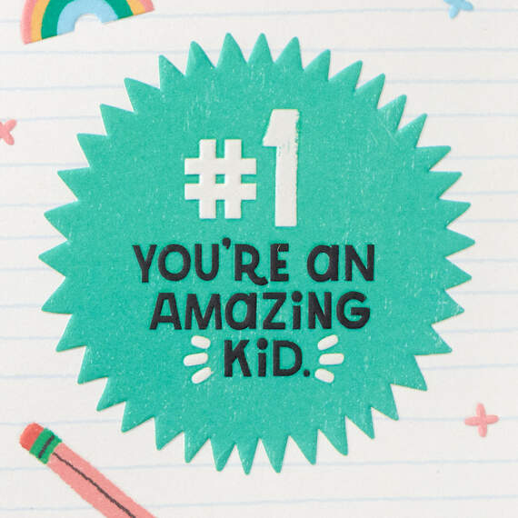 Little World Changers™ Loved and Amazing Kid Card, , large image number 2
