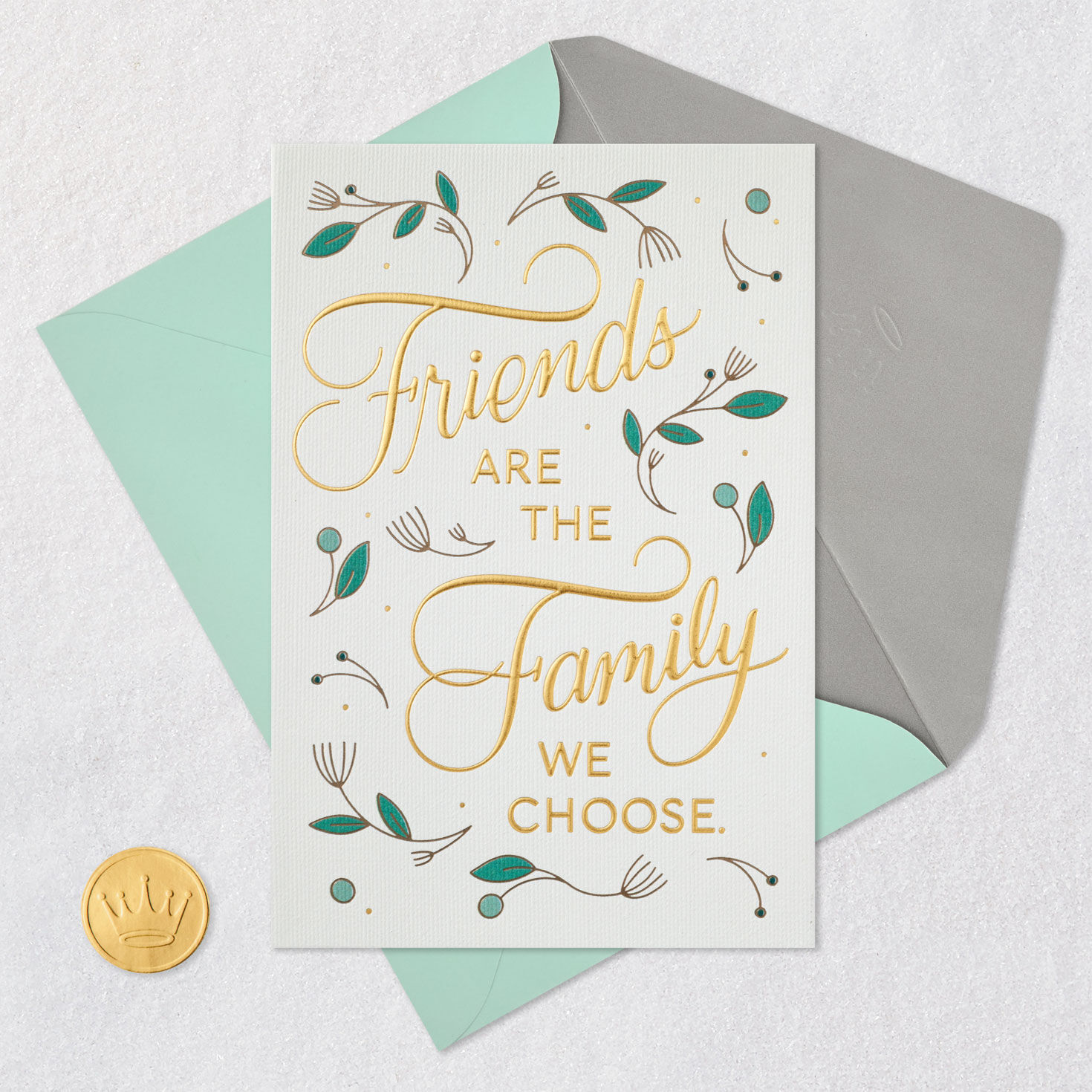 Friends Are the Family We Choose Friendship Card - Greeting Cards ...