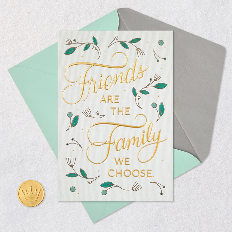 Friends Are the Family We Choose Friendship Card, , large image number 7
