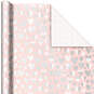 Silver and Pastels 3-Pack Wrapping Paper, 105 sq. ft. total, , large image number 4