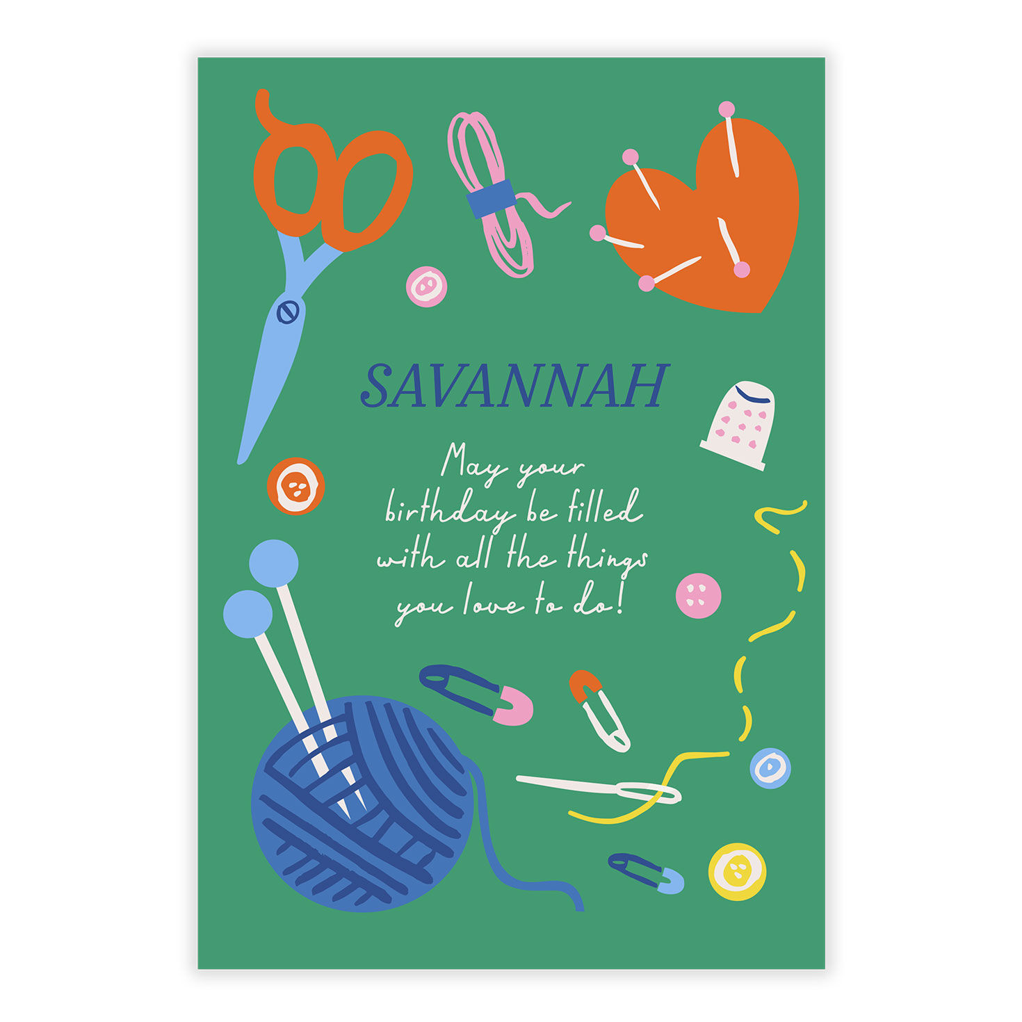 Crafty Design Icons Birthday eCard, , large image number 2