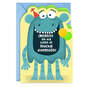 Cute Party Monster Spanish-Language Birthday Card, , large image number 1