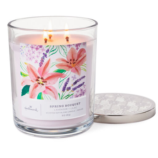 Spring Bouquet 3-Wick Jar Candle, 16 oz., 