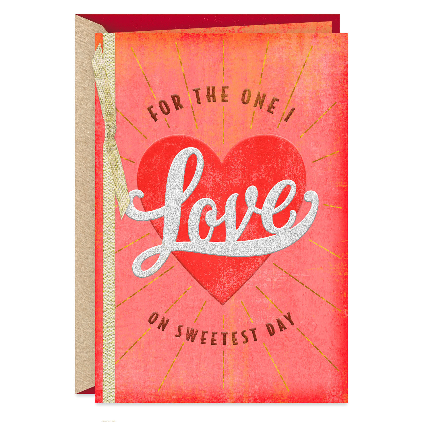 Loving You With All My Heart Sweetest Day Card
