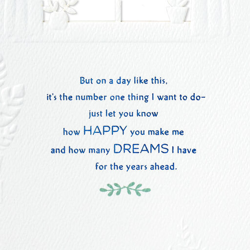 Dreams for the Years Ahead Love Card, 