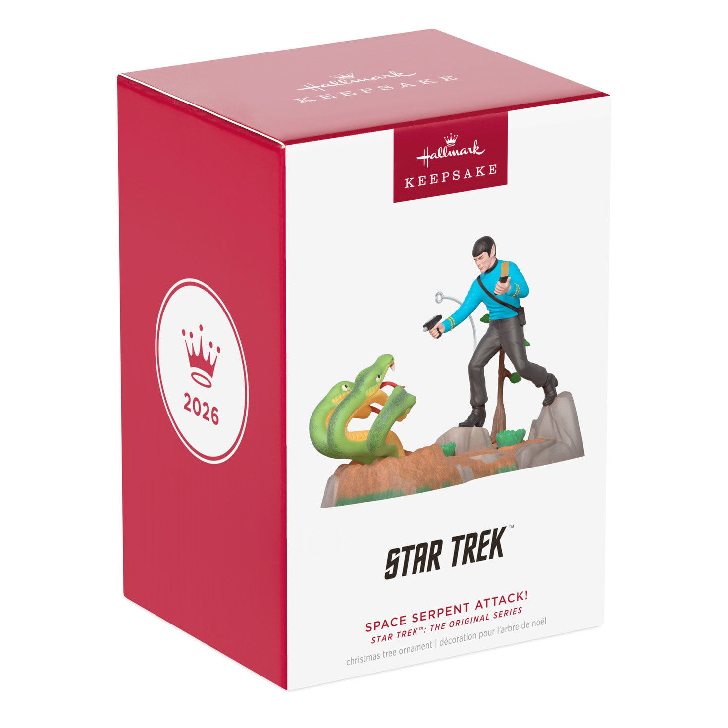Star Trek Spock With Monster Keepsake Ornament package front image number 7