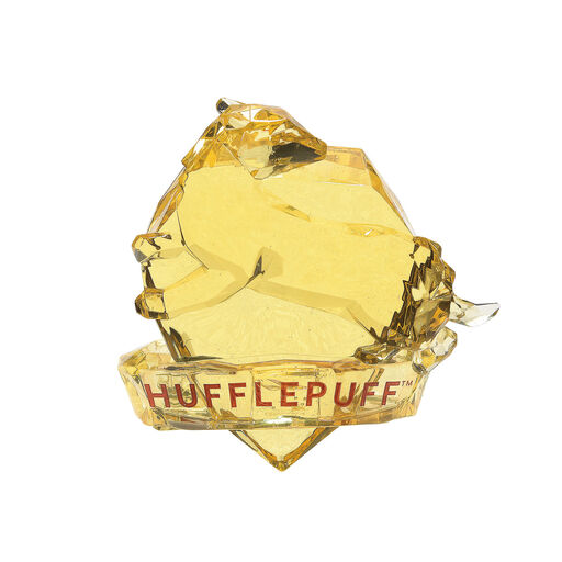 Harry Potter Hogwarts Hufflepuff House Facets Figurine, 3.2", 