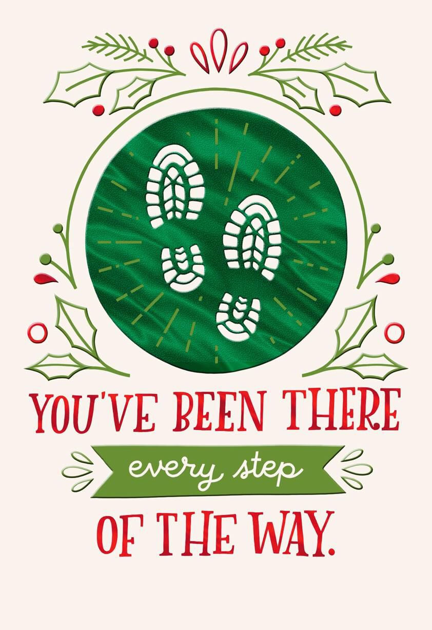 Thank You for Support Christmas Card