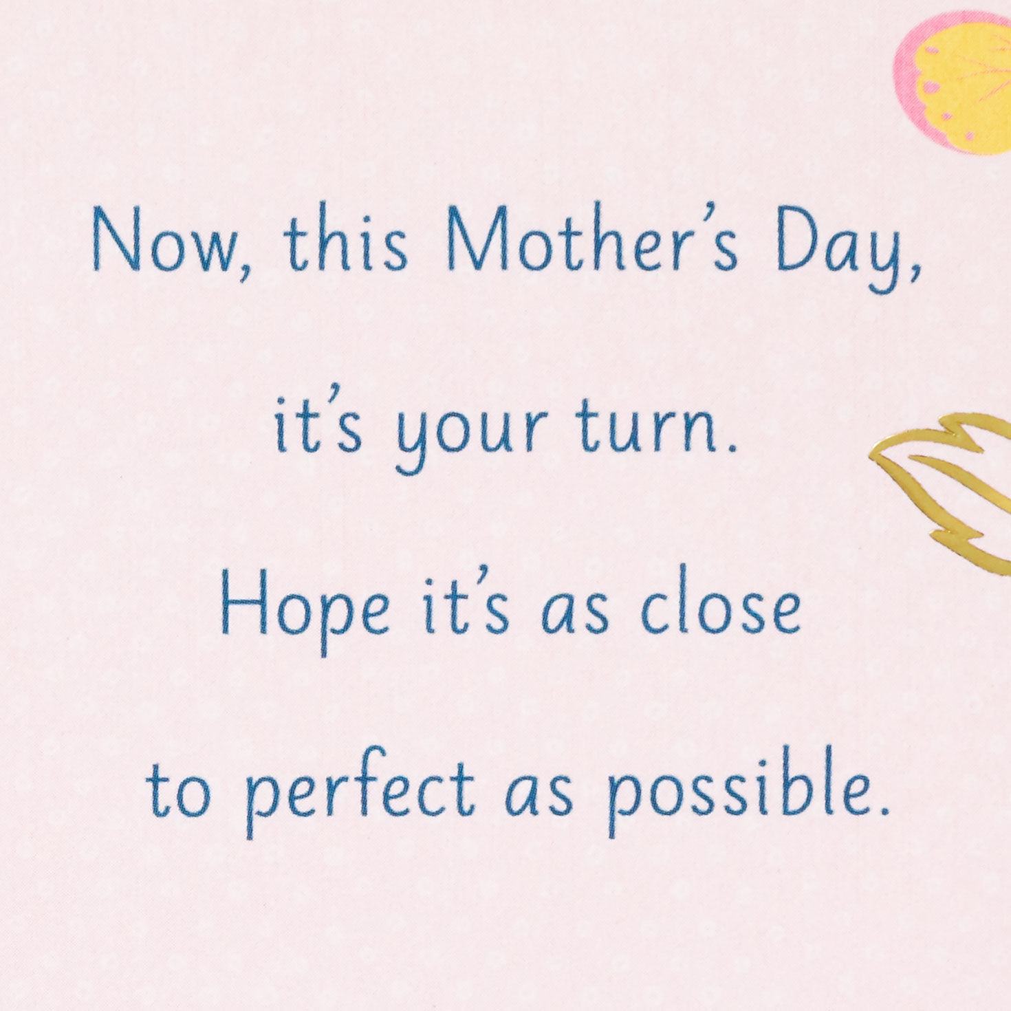 Wishing You a Perfect Day Mother's Day Card, , large image number 2