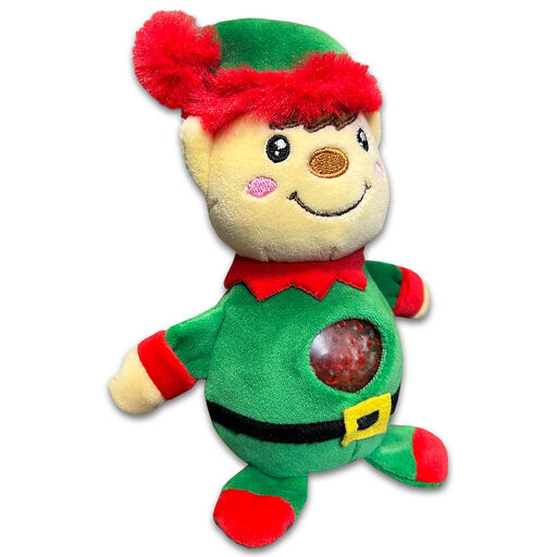 Jellyroos Tinsel the Elf Squeezable Plush Toy, 
