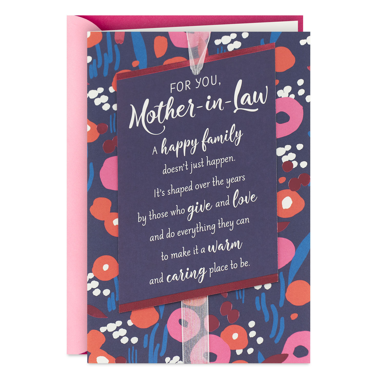 You've Made this Family Something Special Birthday Card for Mother-in-Law