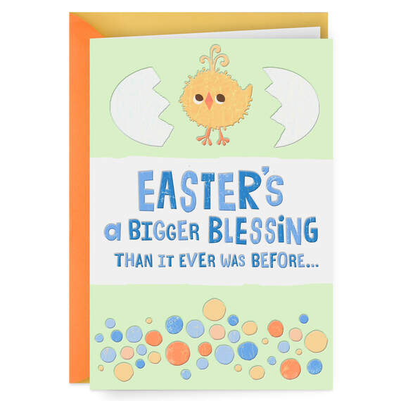 Easter Blessings First Easter Card for Baby Boy