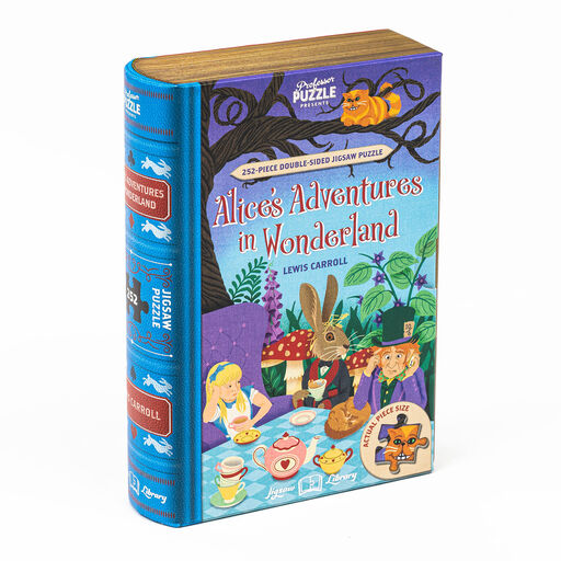 Professor Puzzle Alice's Adventures In Wonderland Jigsaw Puzzle, 252 Pieces, 
