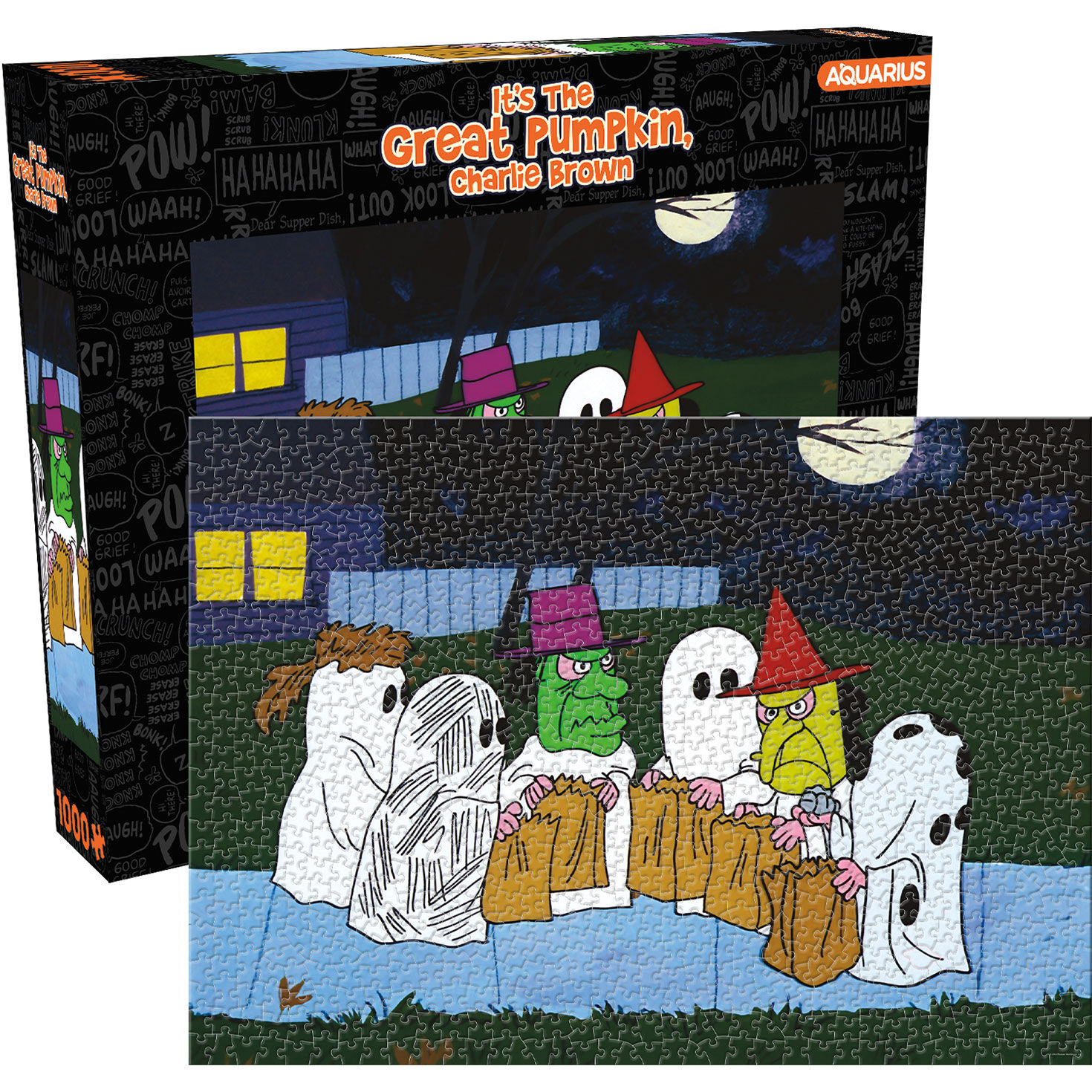 Aquarius Peanuts Trick Or Treat 1000-Piece Puzzle